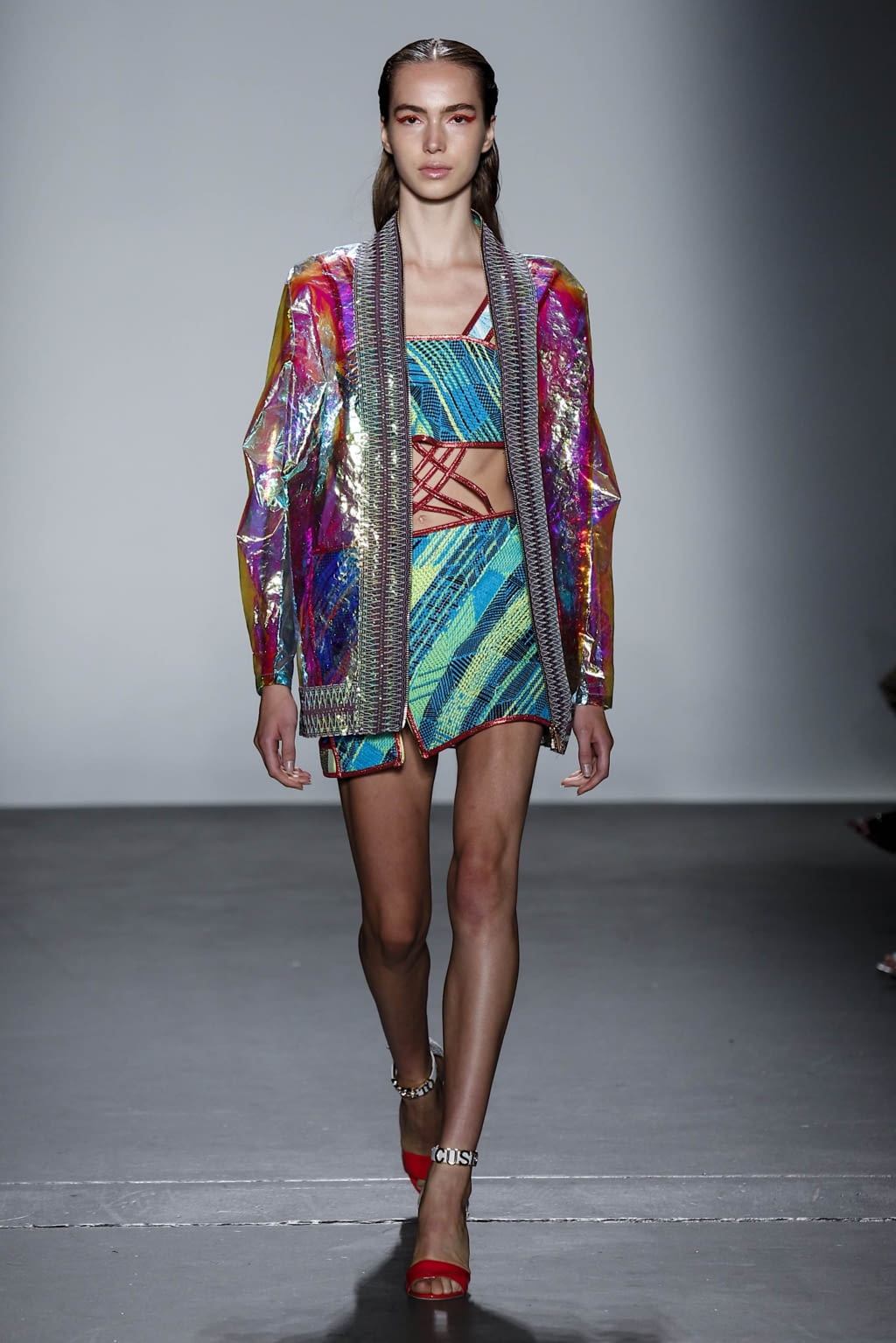 Fashion Week New York Spring/Summer 2020 look 2 de la collection Custo Barcelona womenswear