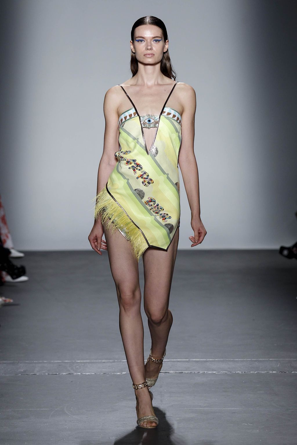 Fashion Week New York Spring/Summer 2020 look 4 from the Custo Barcelona collection womenswear