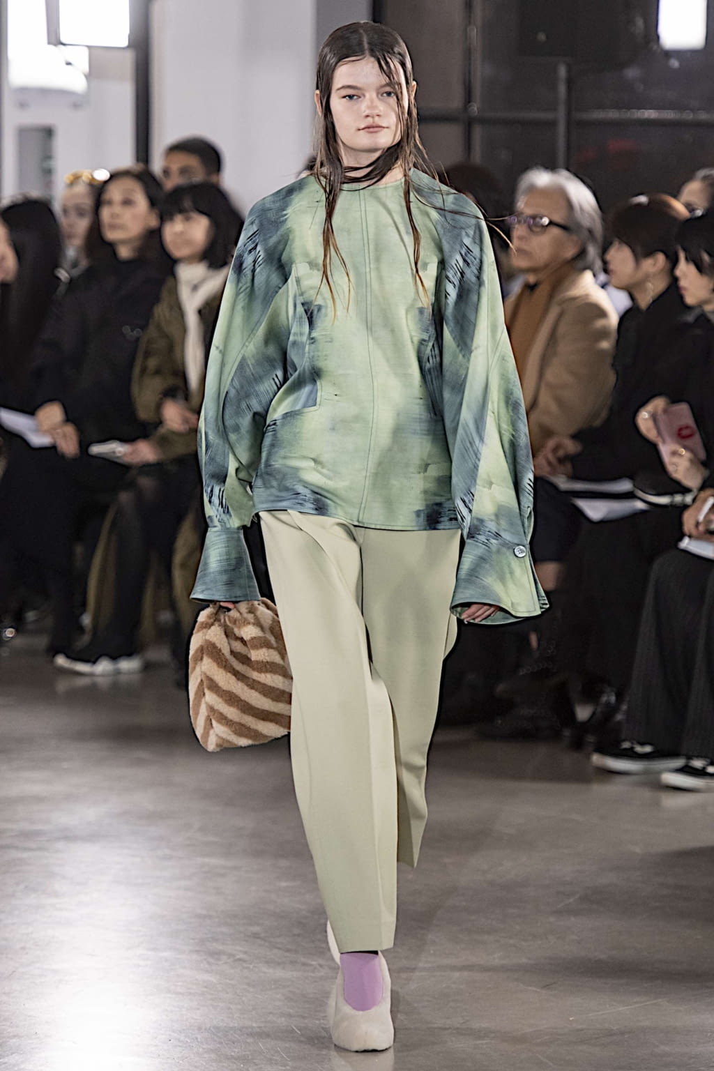 Fashion Week Paris Fall/Winter 2019 look 21 from the Cyclas collection womenswear