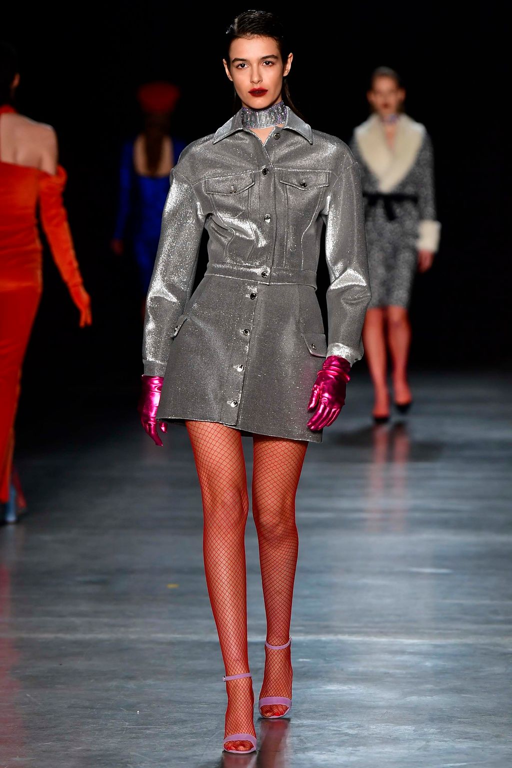 Fashion Week Milan Fall/Winter 2018 look 17 from the Daizy Shely collection womenswear