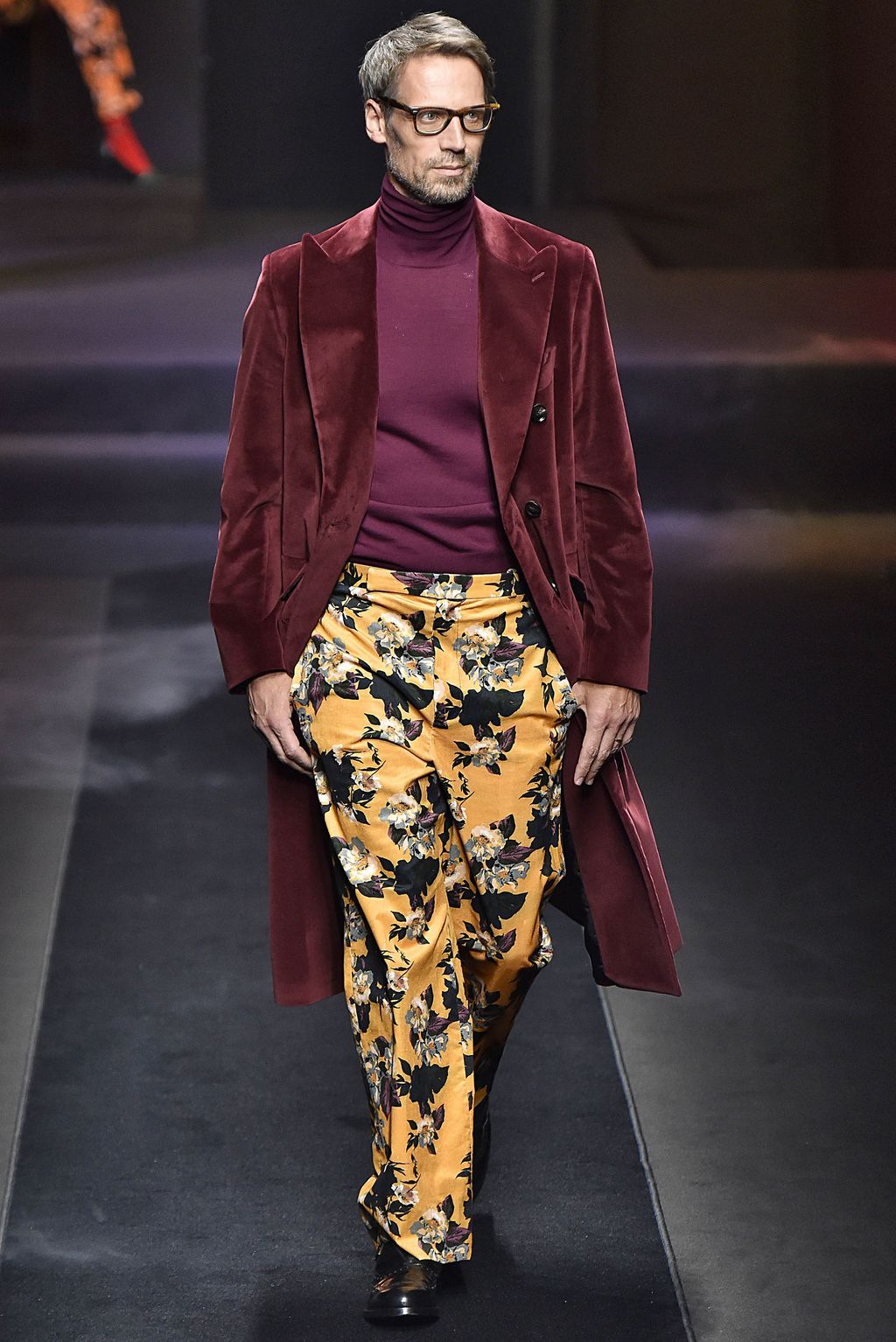 Fashion Week Milan Fall/Winter 2018 look 3 from the Daks collection 男装