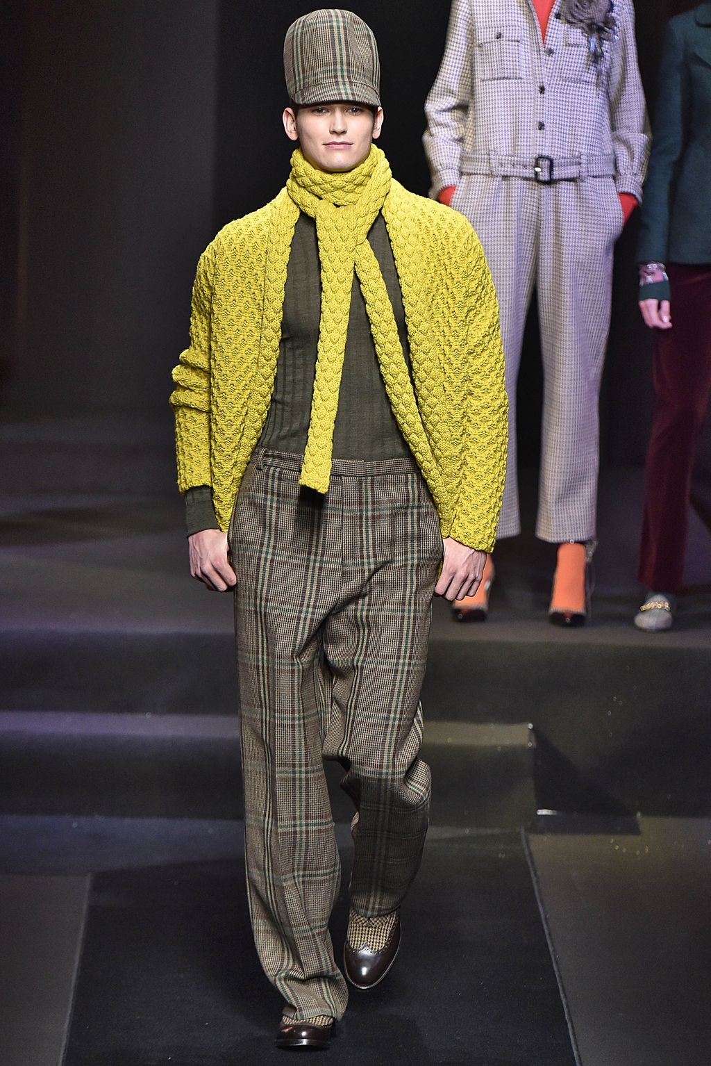 Fashion Week Milan Fall/Winter 2018 look 37 from the Daks collection 男装