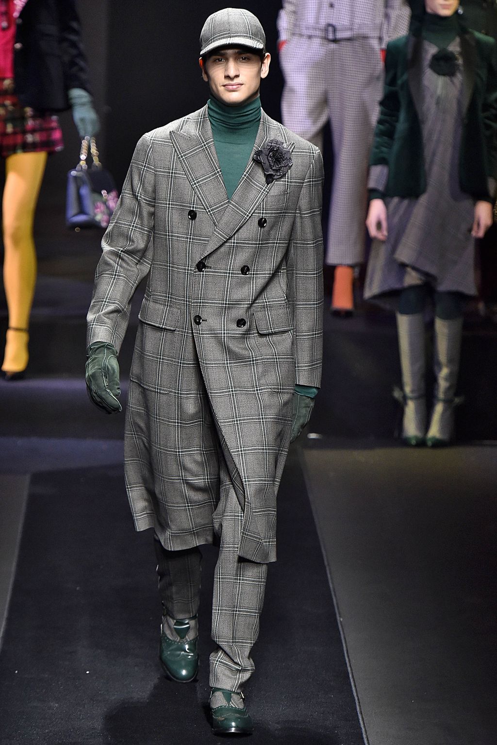 Fashion Week Milan Fall/Winter 2018 look 59 from the Daks collection menswear
