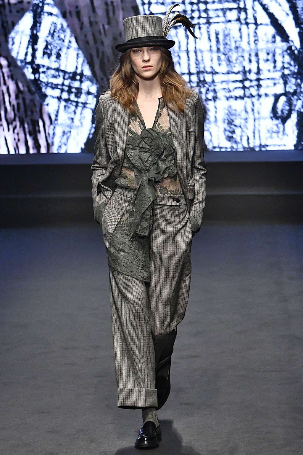 Fashion Week Milan Fall/Winter 2019 look 58 from the Daks collection menswear