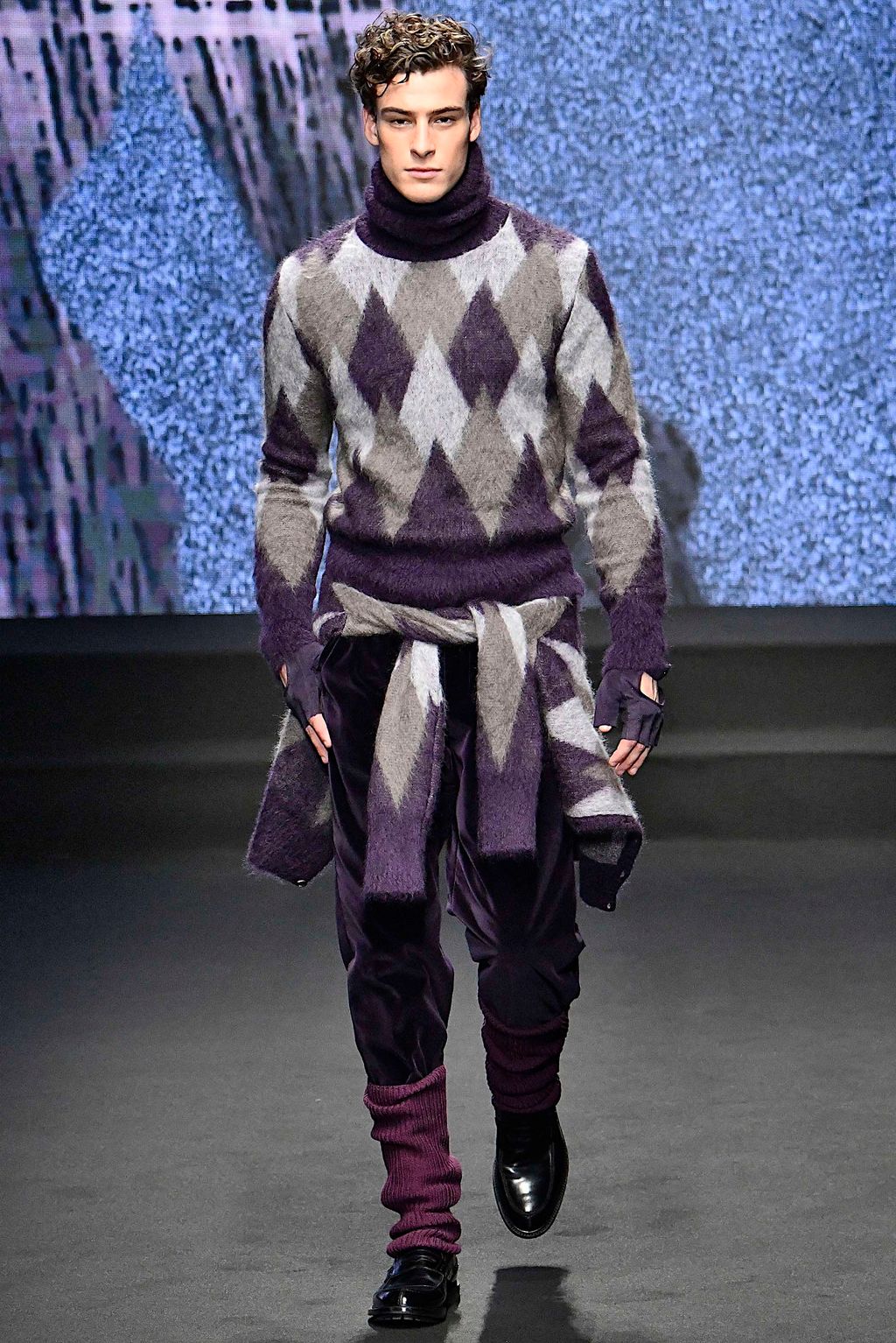 Fashion Week Milan Fall/Winter 2019 look 59 de la collection Daks menswear