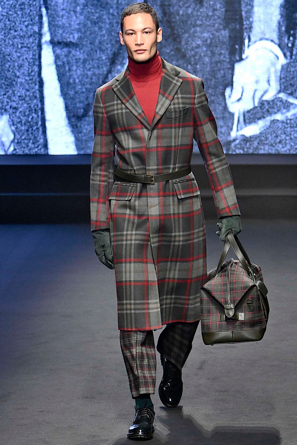 Fashion Week Milan Fall/Winter 2019 look 7 de la collection Daks menswear