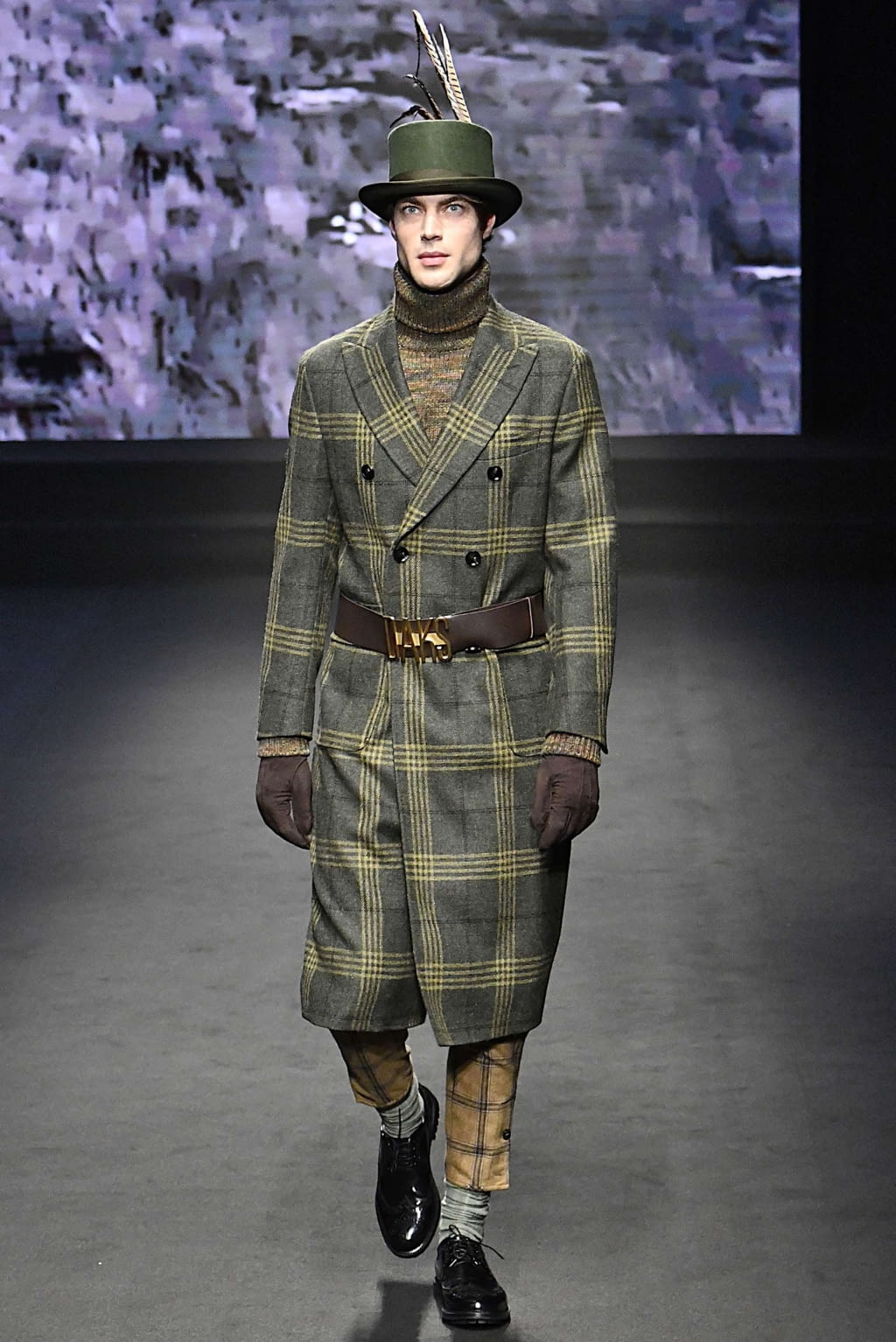 Fashion Week Milan Fall/Winter 2019 look 41 from the Daks collection 男装