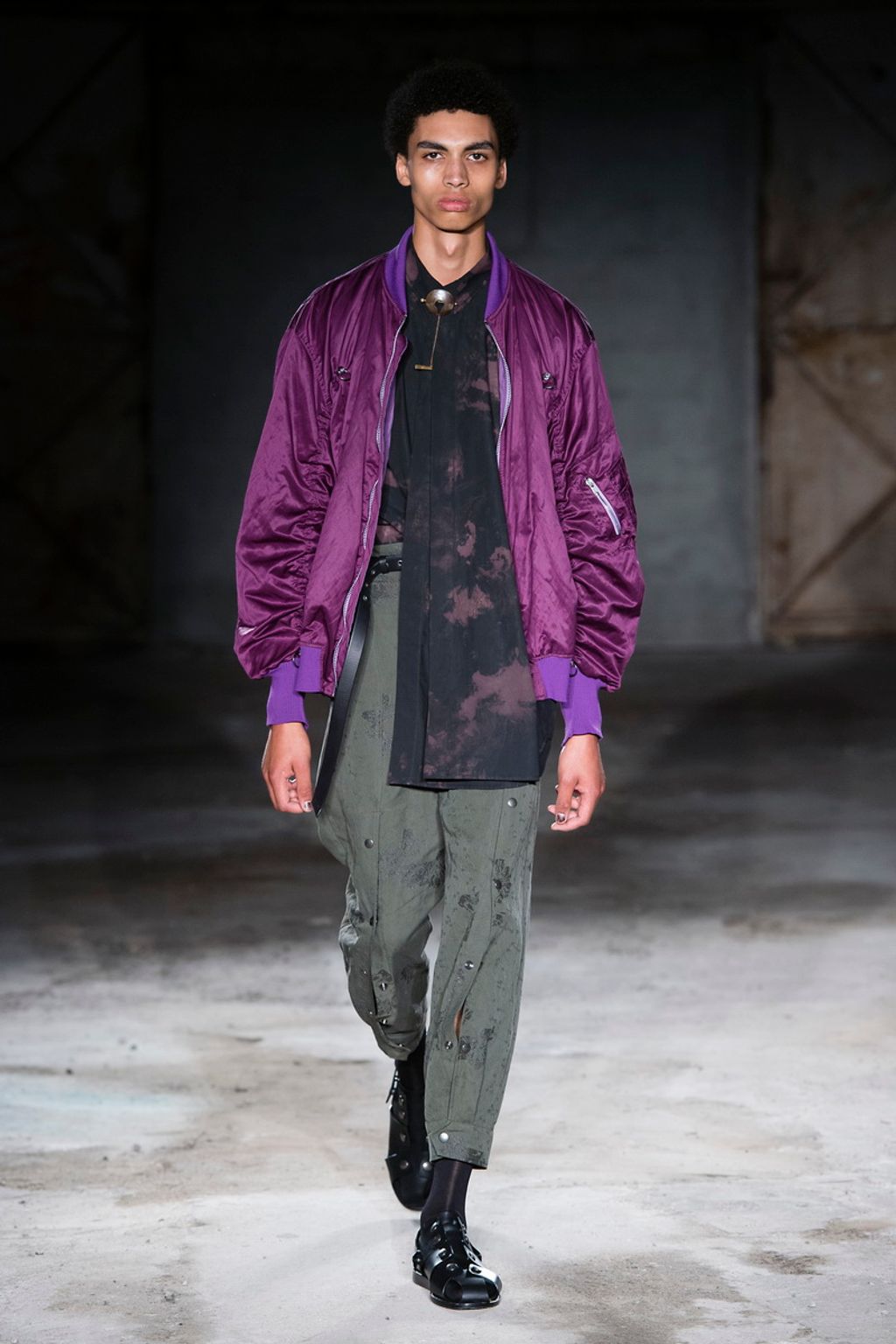 Fashion Week Milan Spring/Summer 2018 look 7 from the Damir Doma collection 男装