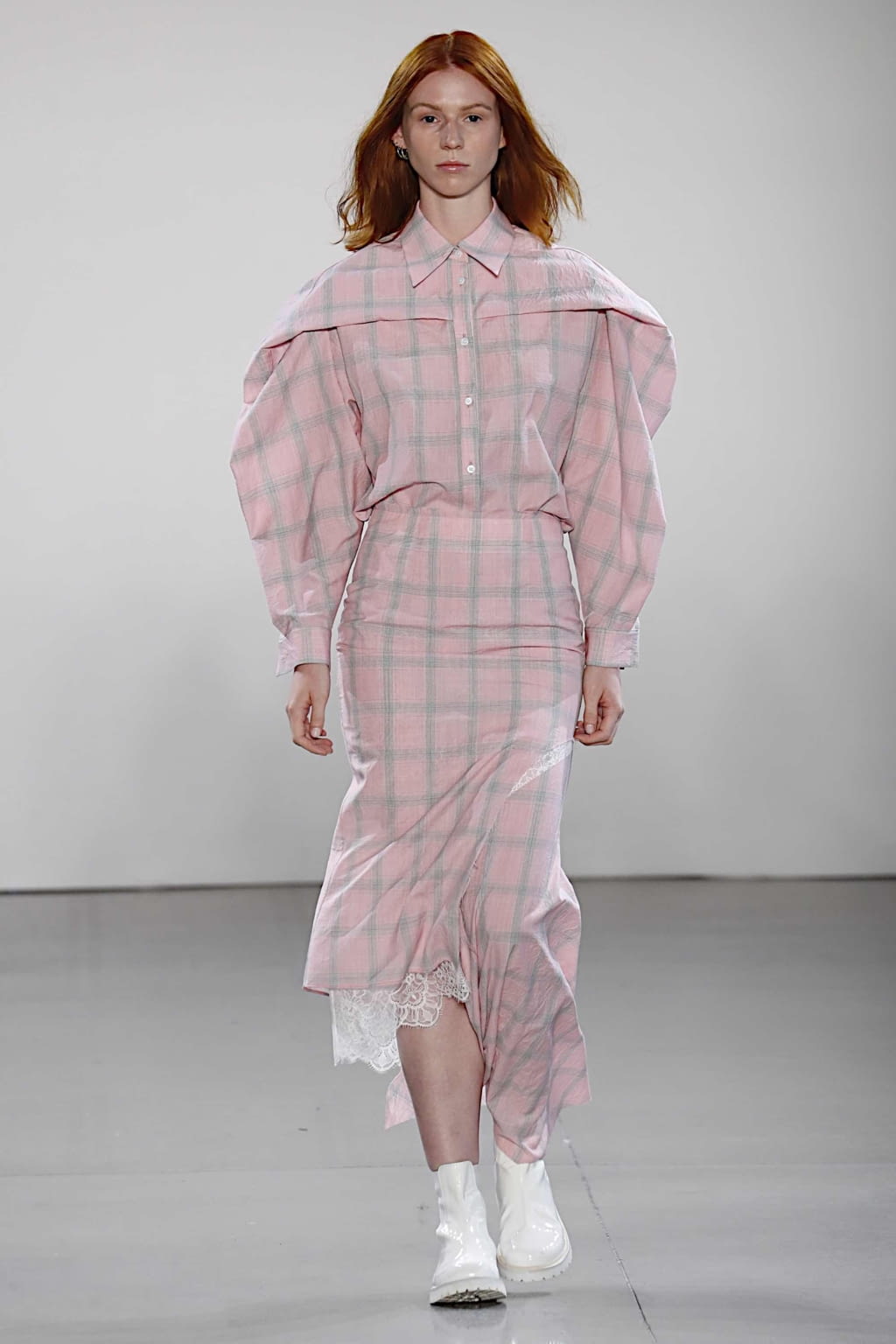 Fashion Week New York Spring/Summer 2020 look 7 from the Damo Wang collection womenswear
