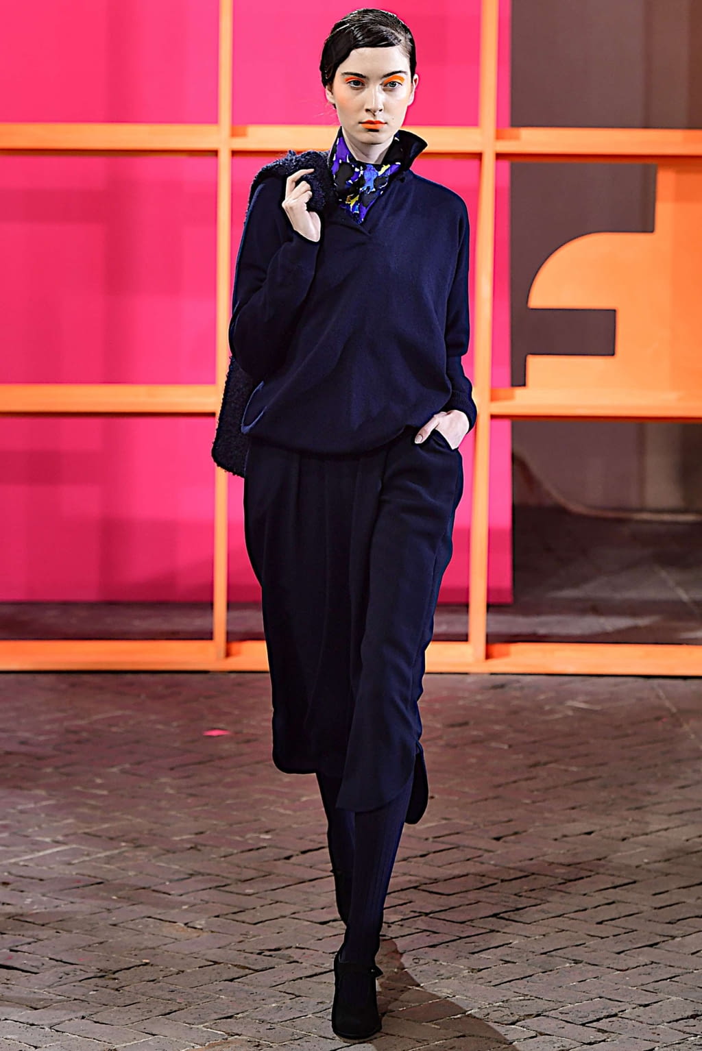 Fashion Week Milan Fall/Winter 2019 look 2 from the Daniela Gregis collection womenswear