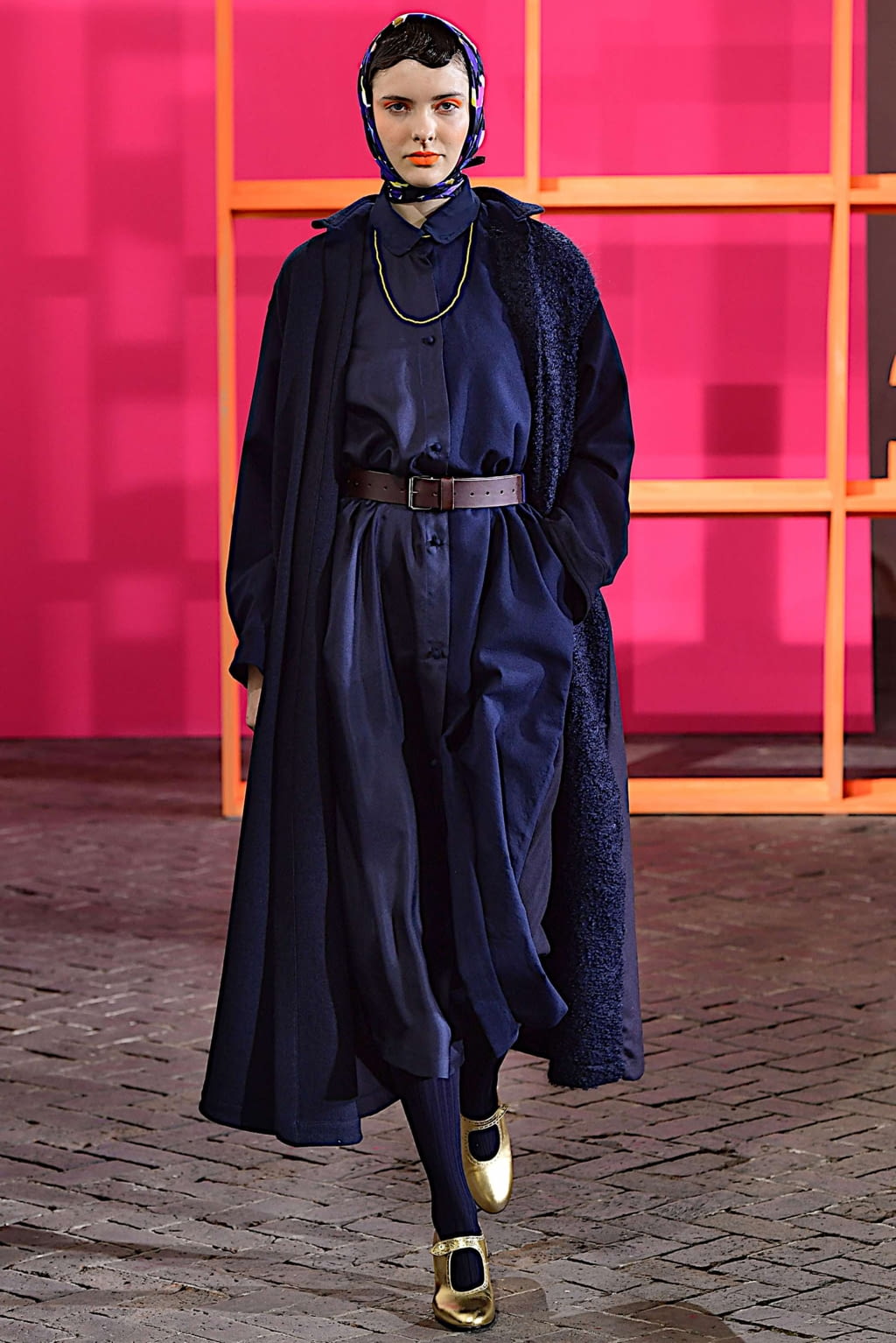 Fashion Week Milan Fall/Winter 2019 look 7 from the Daniela Gregis collection 女装