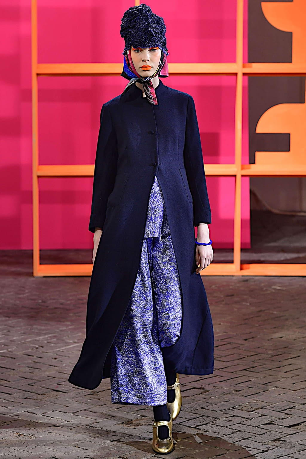 Fashion Week Milan Fall/Winter 2019 look 8 from the Daniela Gregis collection womenswear