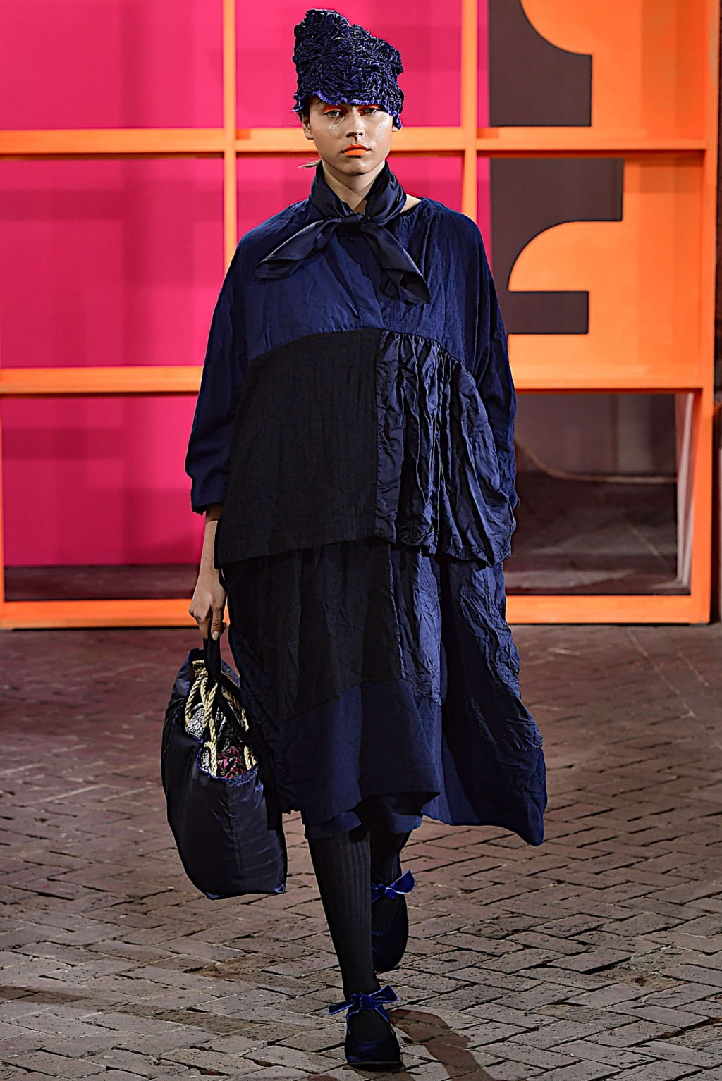 Fashion Week Milan Fall/Winter 2019 look 15 from the Daniela Gregis collection womenswear