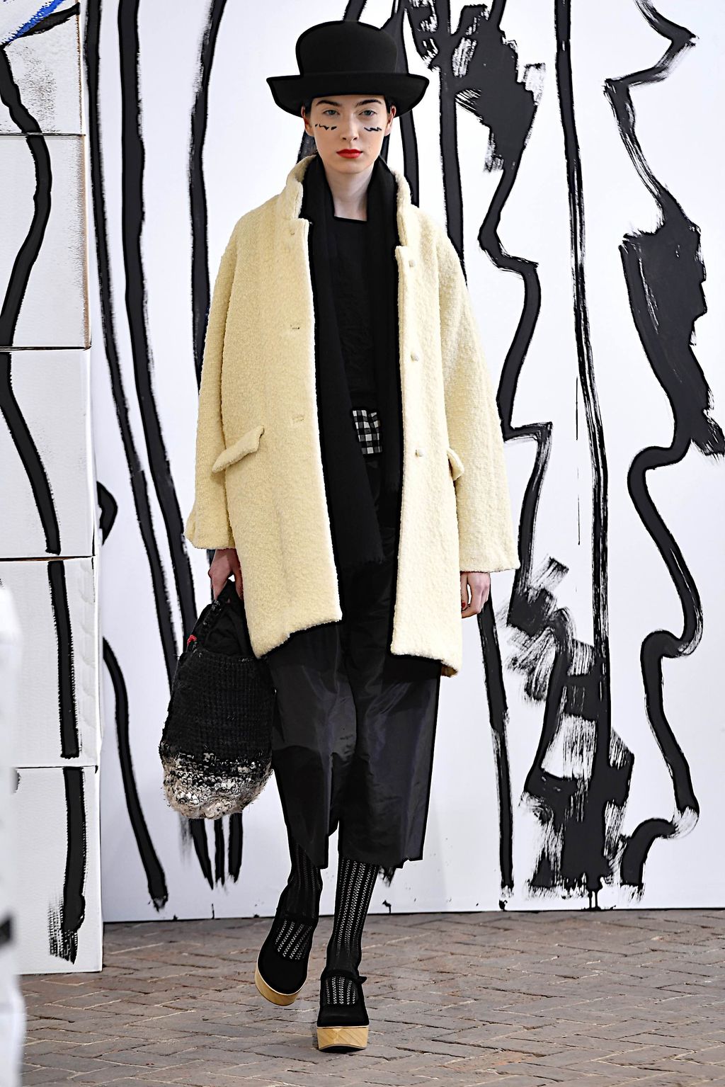 Fashion Week Milan Fall/Winter 2020 look 14 from the Daniela Gregis collection womenswear