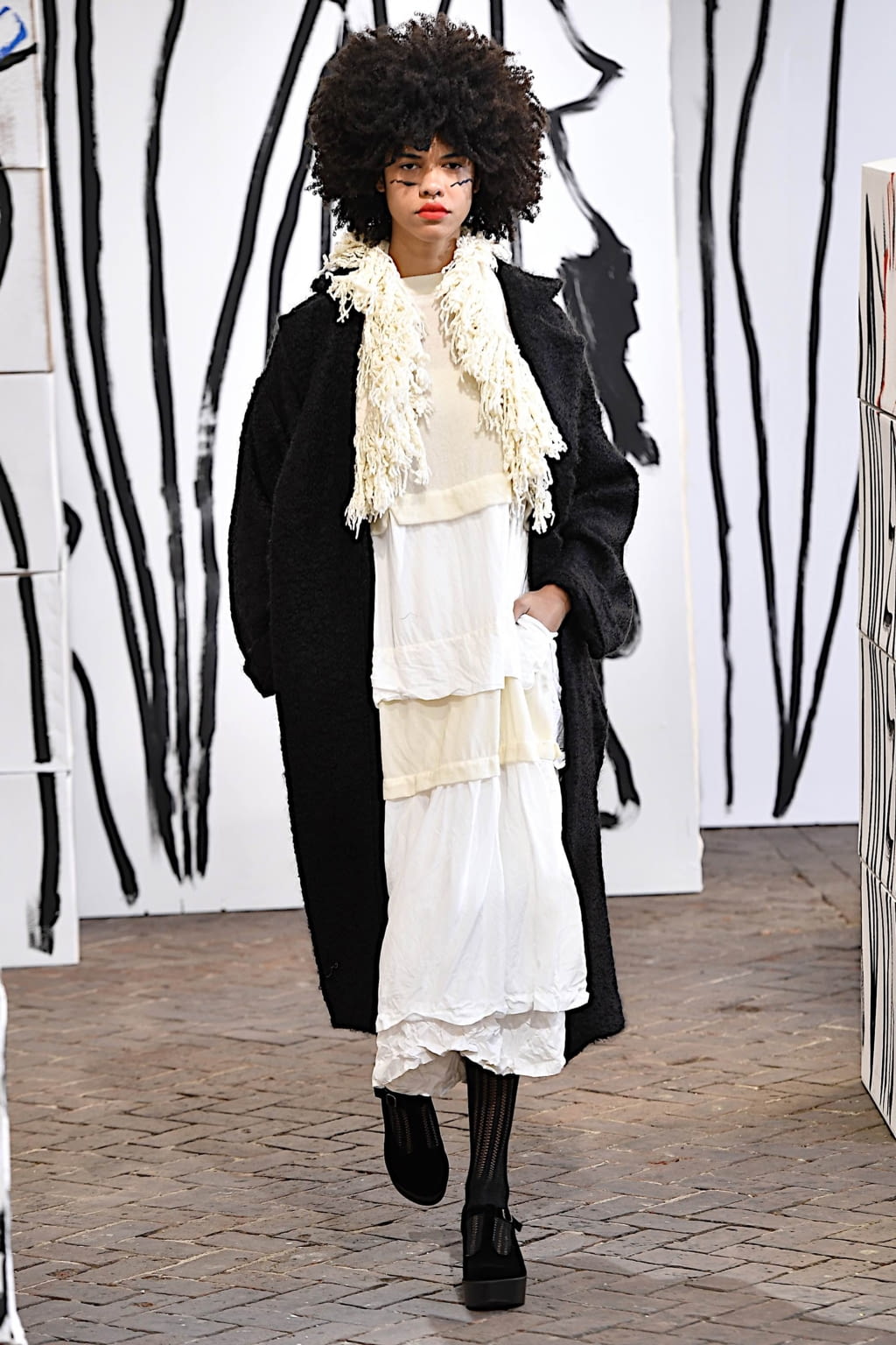 Fashion Week Milan Fall/Winter 2020 look 28 from the Daniela Gregis collection womenswear