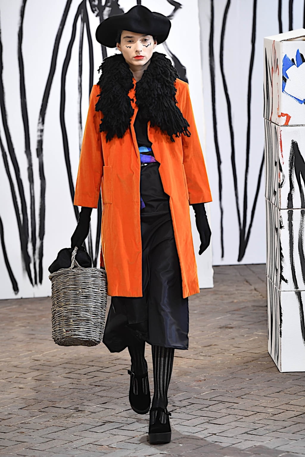 Fashion Week Milan Fall/Winter 2020 look 36 from the Daniela Gregis collection womenswear