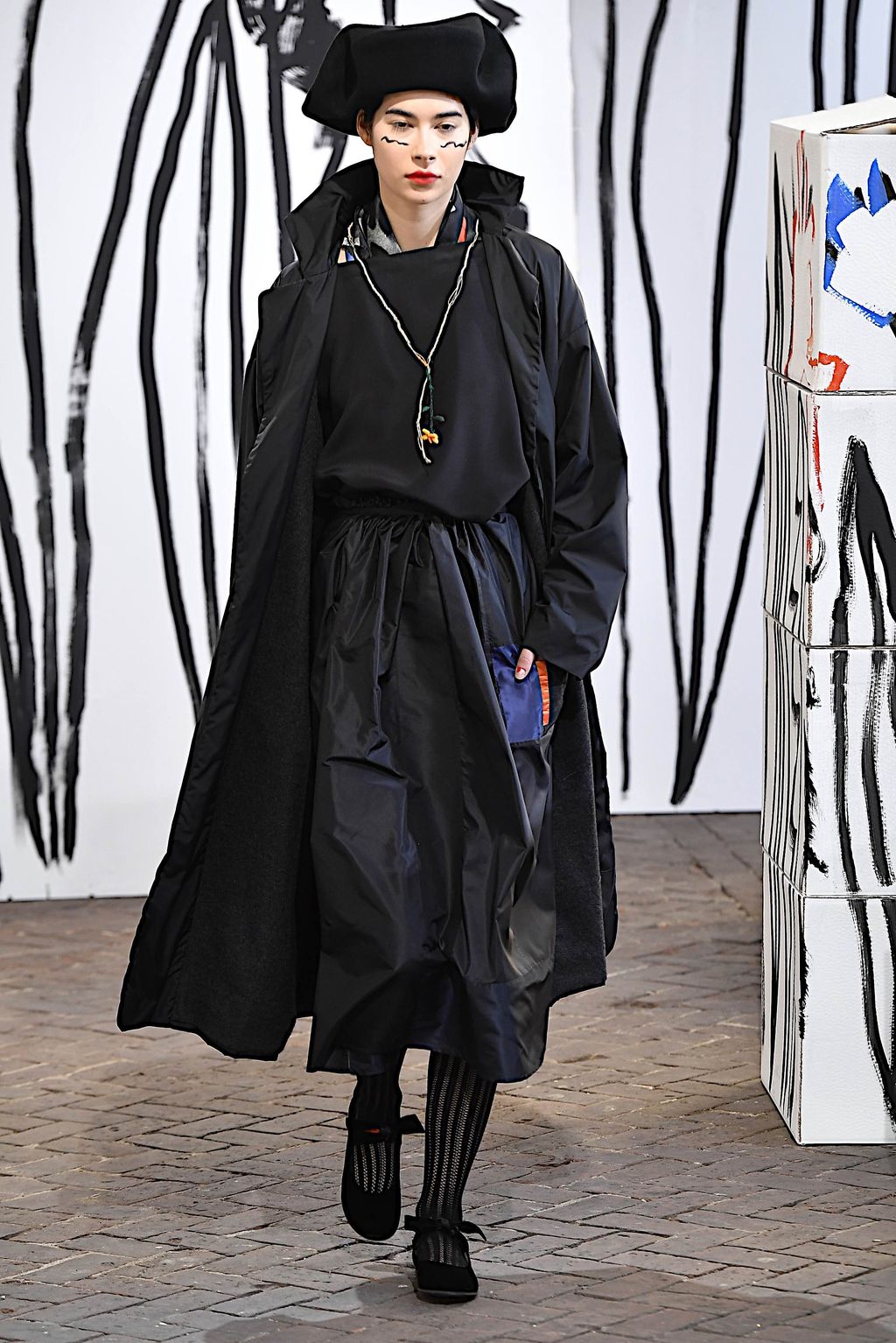 Fashion Week Milan Fall/Winter 2020 look 43 from the Daniela Gregis collection womenswear
