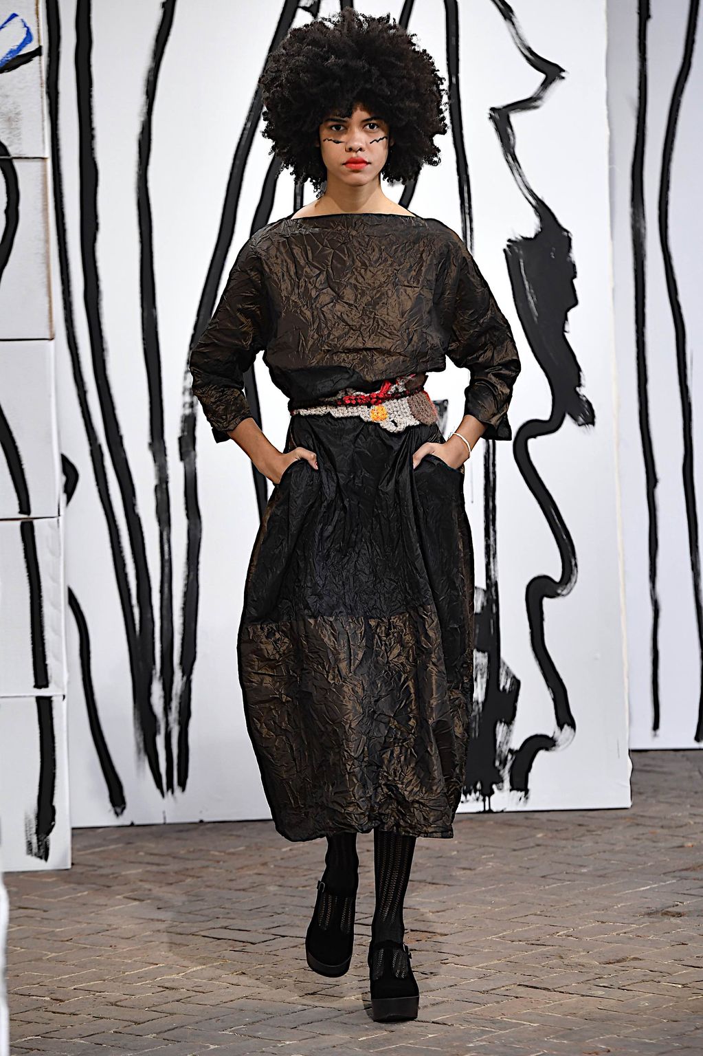 Fashion Week Milan Fall/Winter 2020 look 52 from the Daniela Gregis collection womenswear