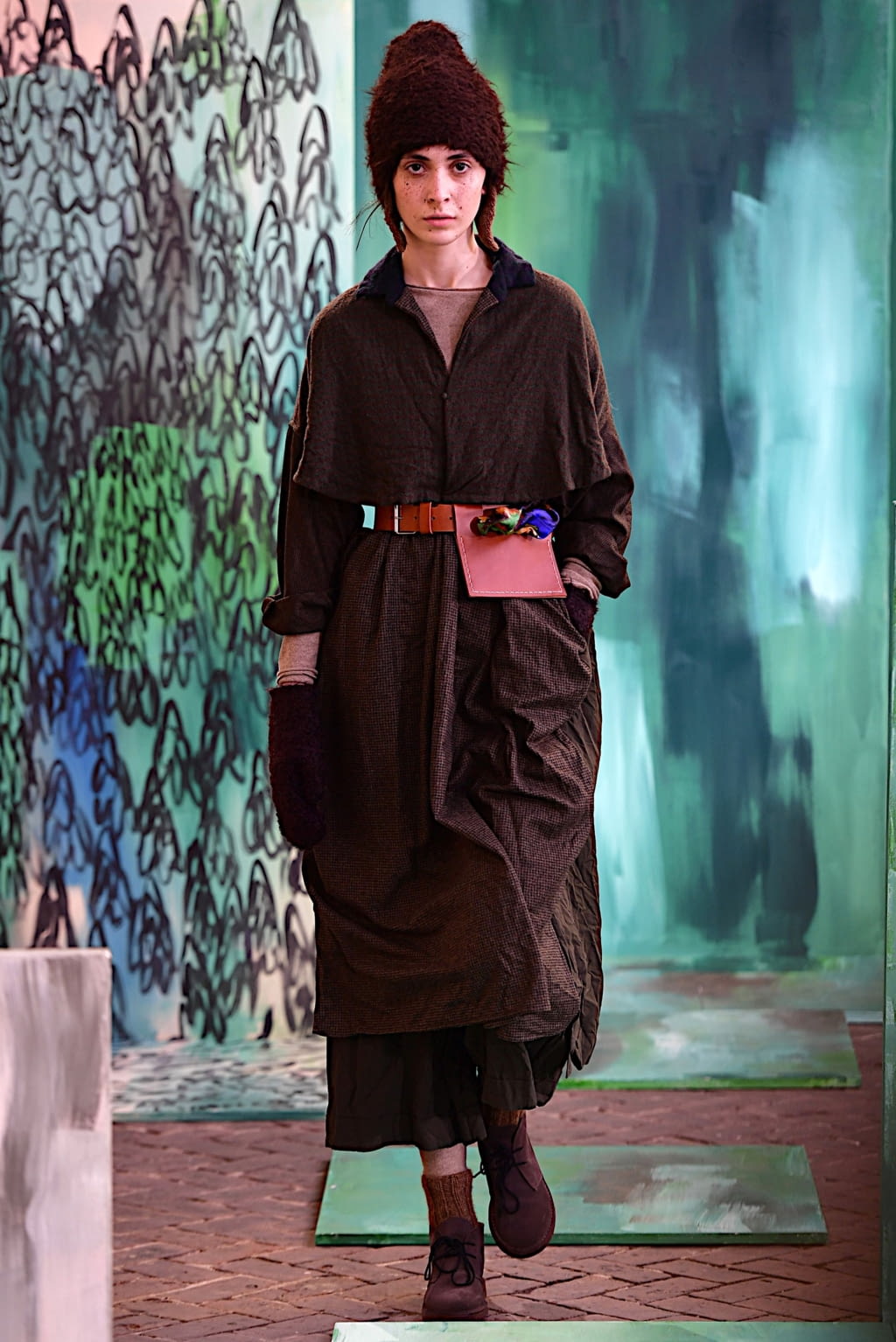 Fashion Week Milan Fall/Winter 2022 look 1 de la collection Daniela Gregis womenswear