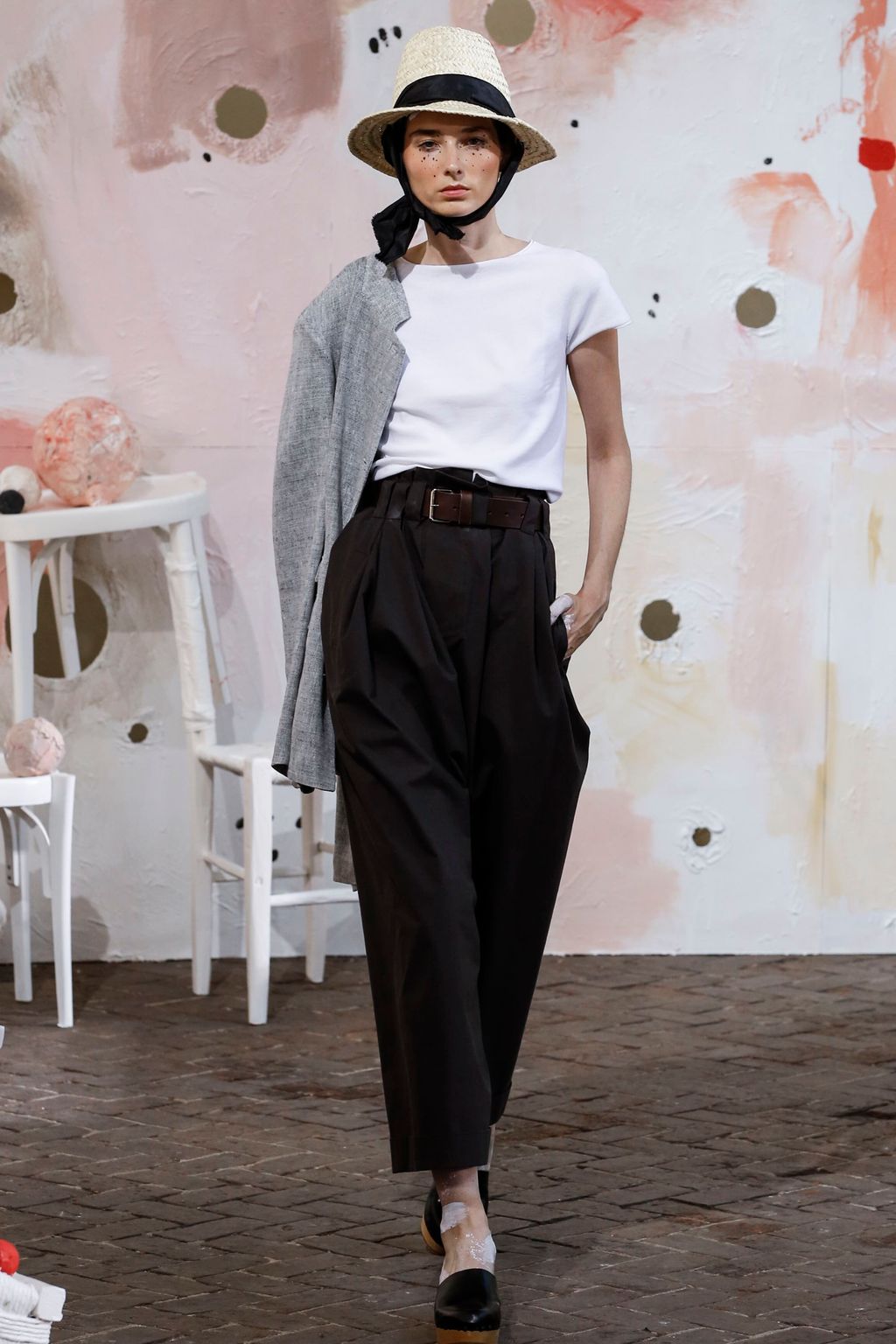 Fashion Week Milan Spring/Summer 2019 look 2 from the Daniela Gregis collection womenswear