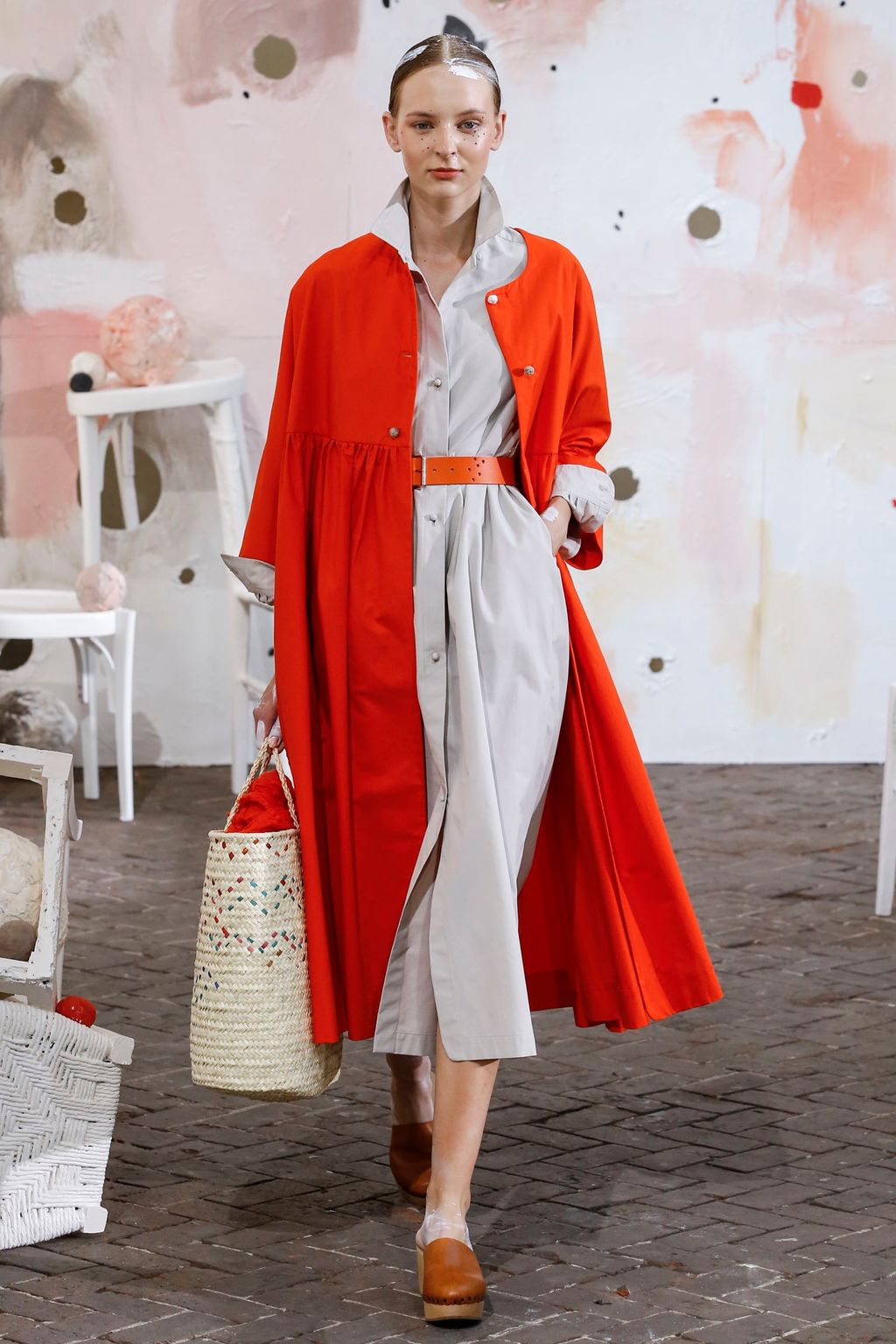 Fashion Week Milan Spring/Summer 2019 look 10 from the Daniela Gregis collection 女装
