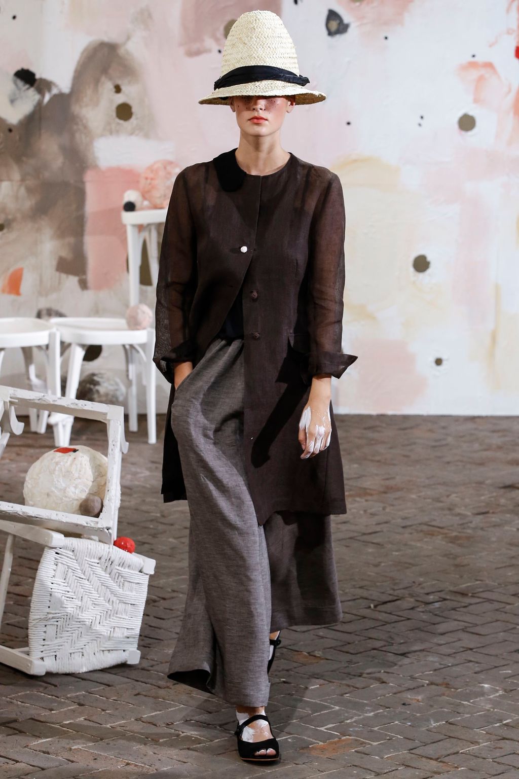 Fashion Week Milan Spring/Summer 2019 look 12 from the Daniela Gregis collection womenswear