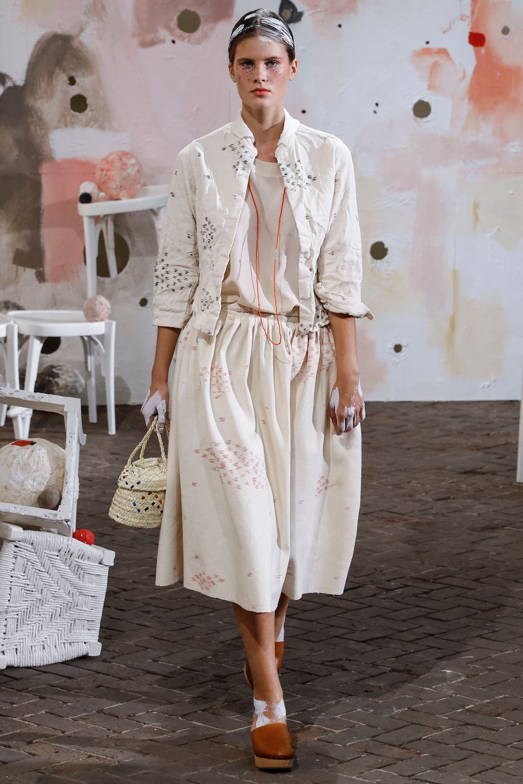 Fashion Week Milan Spring/Summer 2019 look 27 from the Daniela Gregis collection womenswear