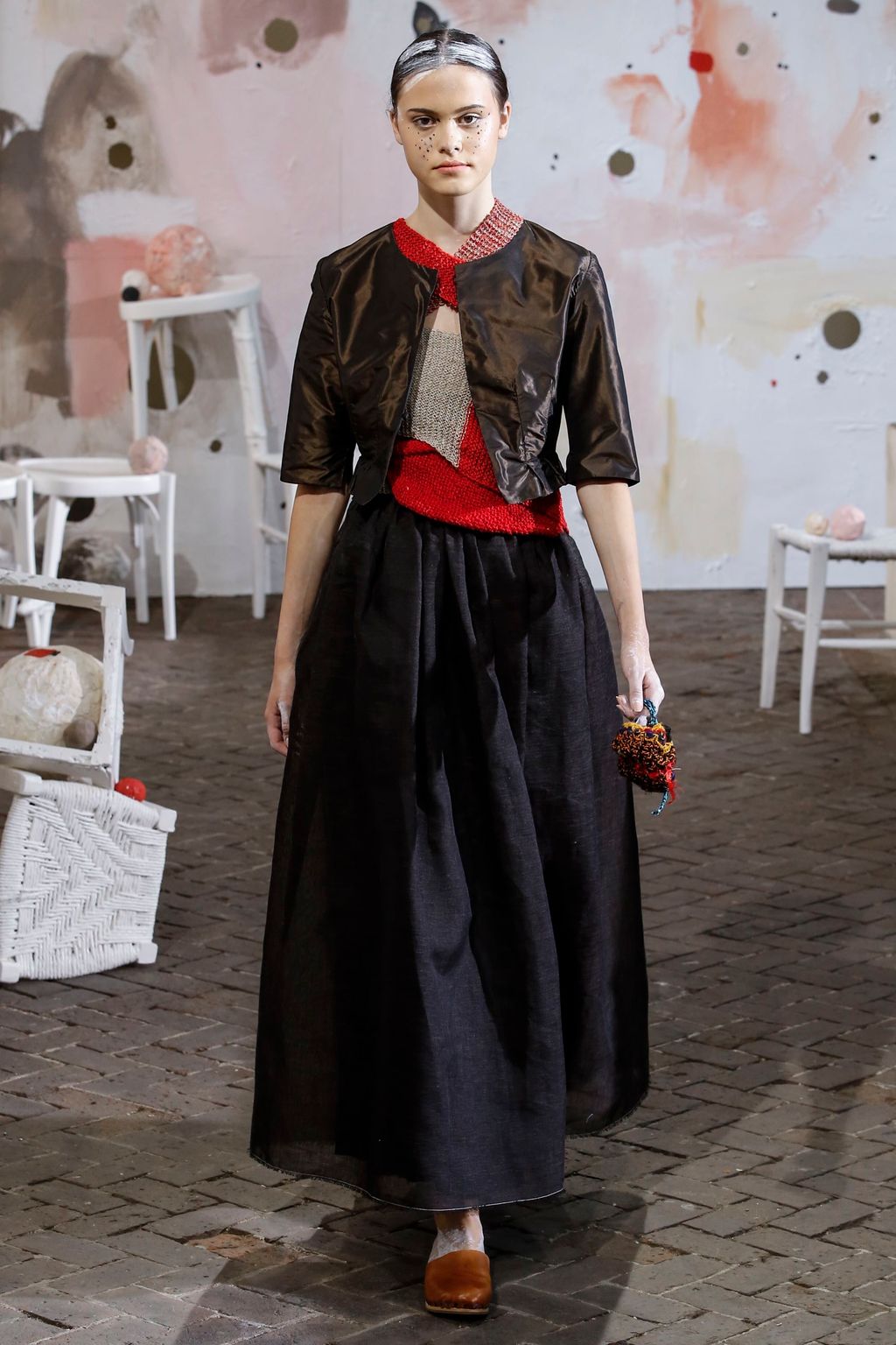 Fashion Week Milan Spring/Summer 2019 look 47 from the Daniela Gregis collection womenswear