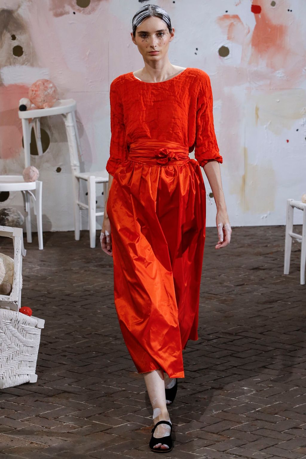Fashion Week Milan Spring/Summer 2019 look 49 from the Daniela Gregis collection womenswear