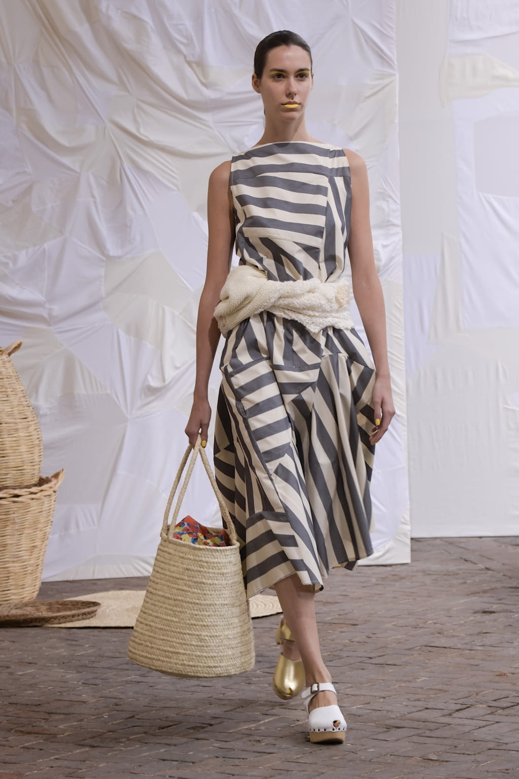 Fashion Week Milan Spring/Summer 2021 look 4 from the Daniela Gregis collection womenswear