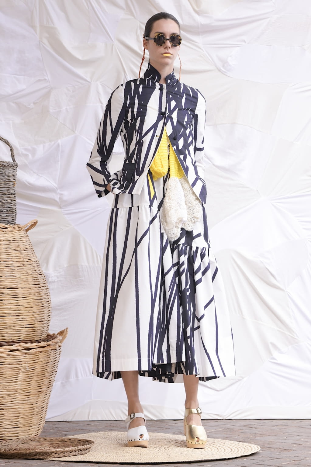 Fashion Week Milan Spring/Summer 2021 look 22 from the Daniela Gregis collection womenswear