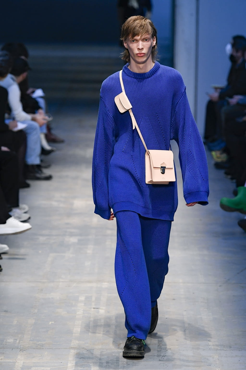 Fashion Week Milan Fall/Winter 2022 look 8 from the David Catalan collection menswear