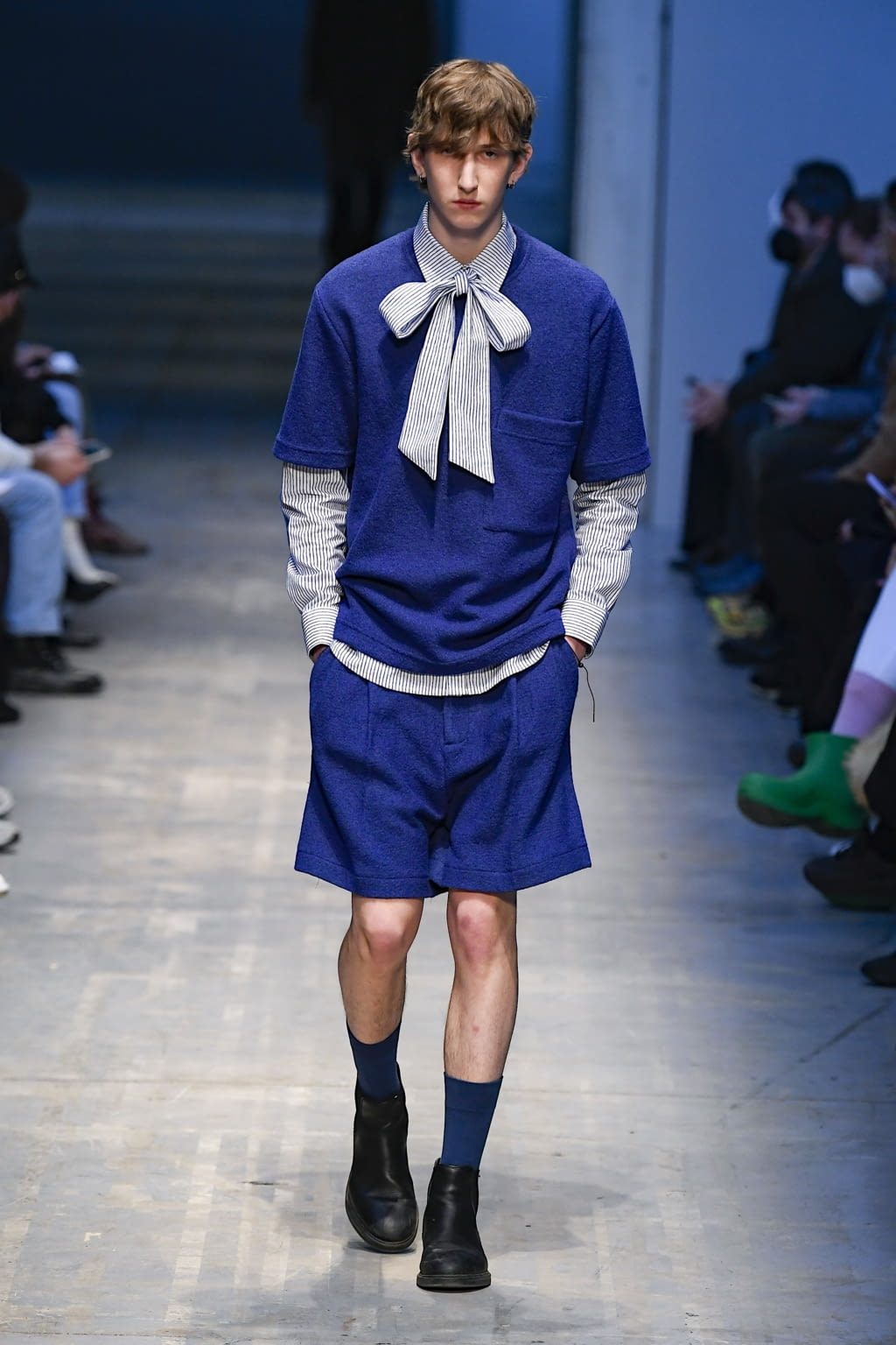 Fashion Week Milan Fall/Winter 2022 look 9 de la collection David Catalan menswear