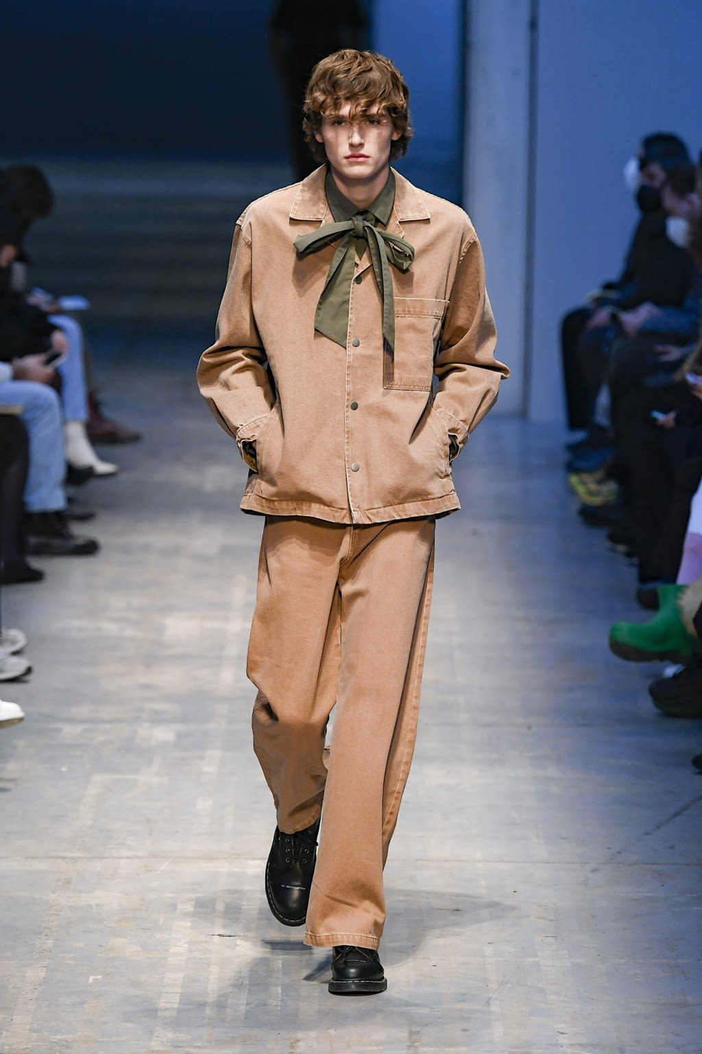 Fashion Week Milan Fall/Winter 2022 look 28 from the David Catalan collection menswear