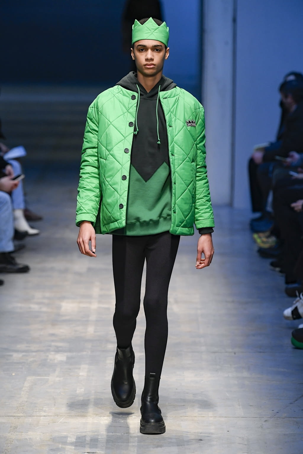 Fashion Week Milan Fall/Winter 2022 look 33 from the David Catalan collection menswear