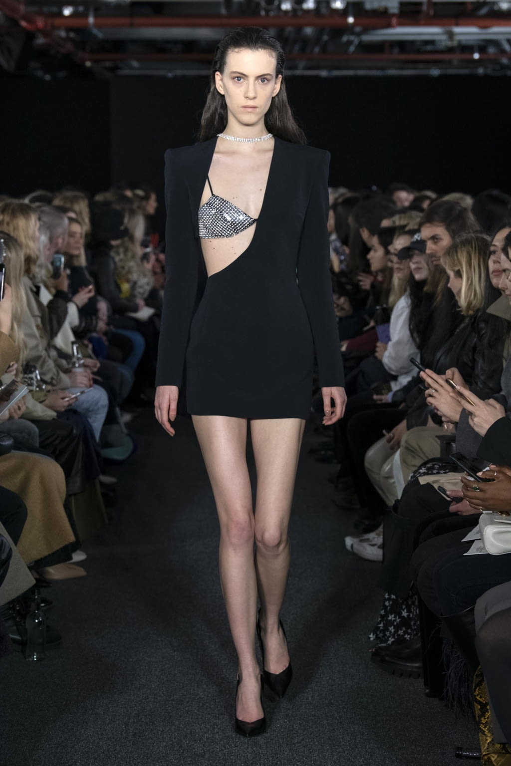 Fashion Week London Fall/Winter 2020 look 3 from the David Koma collection womenswear