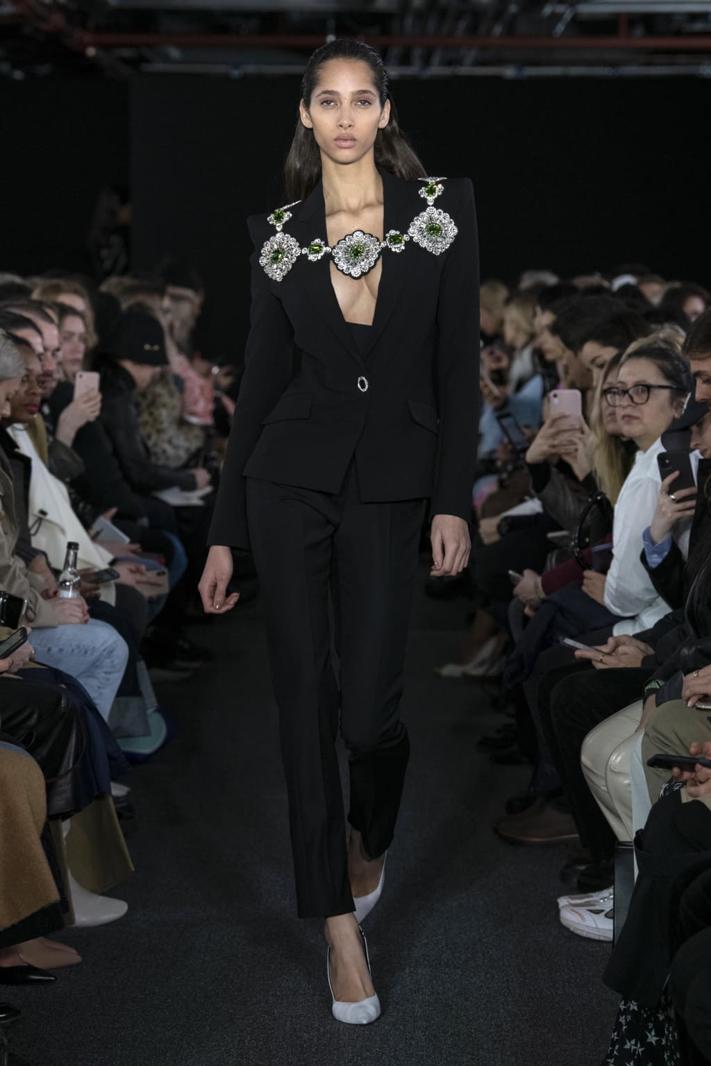 Fashion Week London Fall/Winter 2020 look 45 from the David Koma collection womenswear