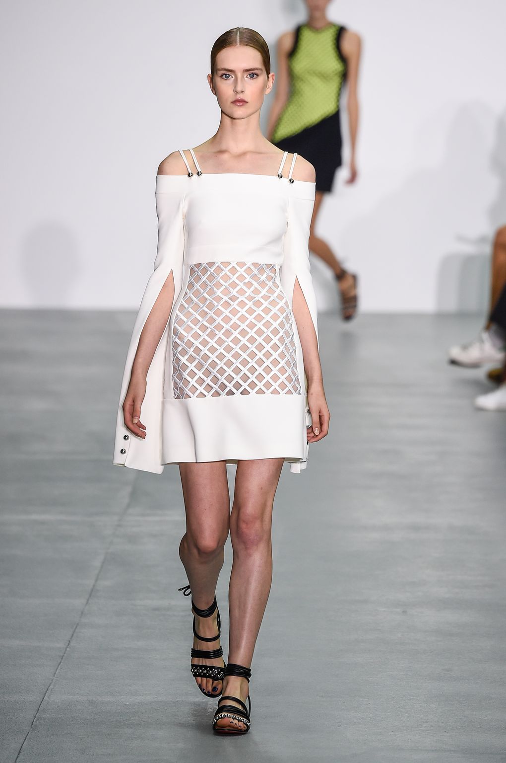 Fashion Week London Spring/Summer 2017 look 13 from the David Koma collection womenswear