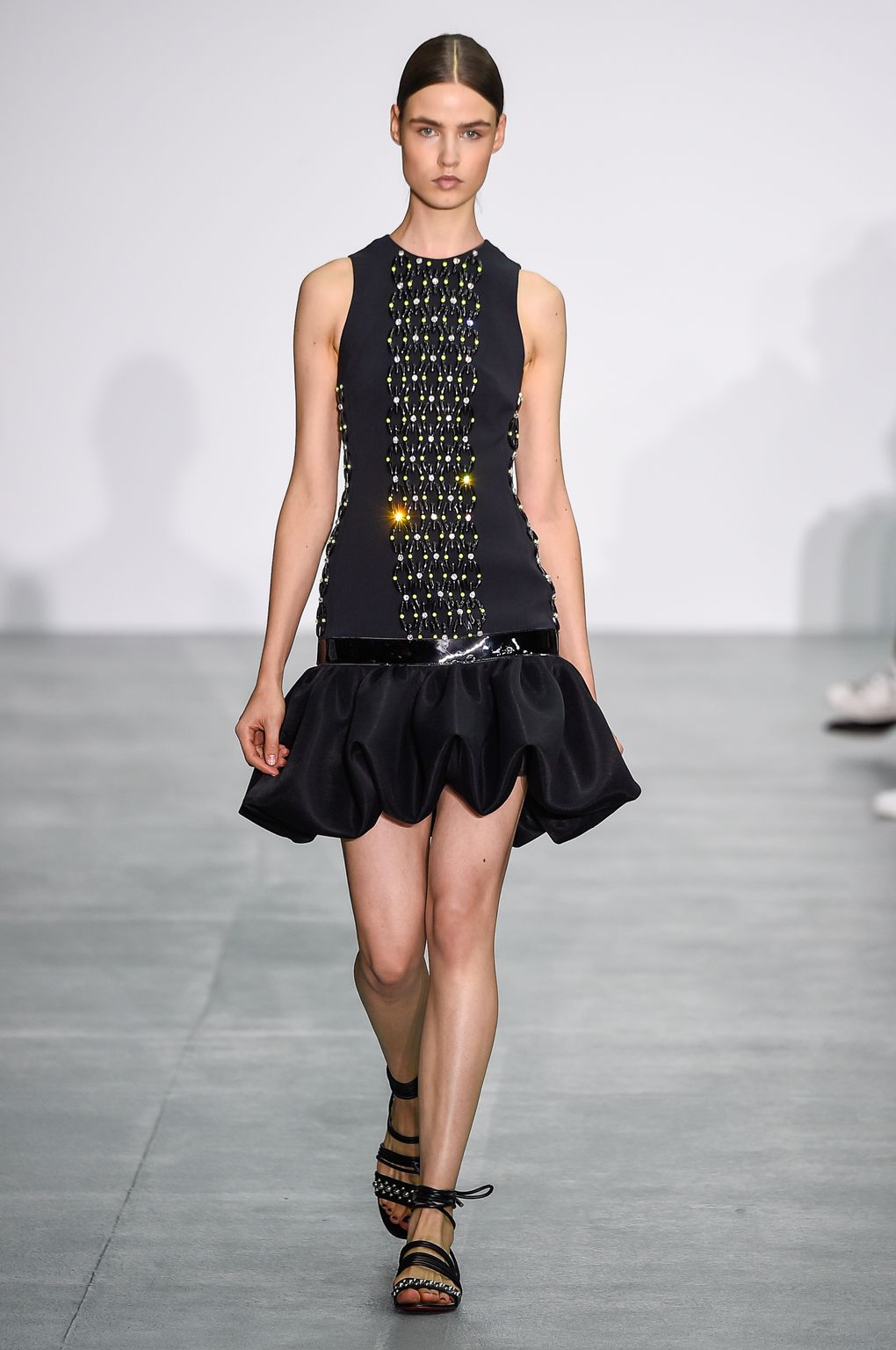 Fashion Week London Spring/Summer 2017 look 27 from the David Koma collection womenswear