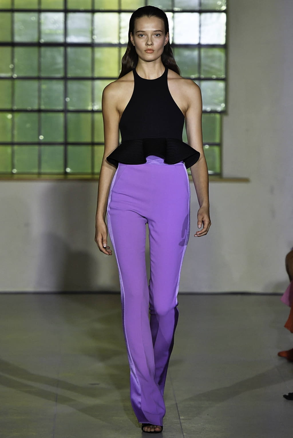 Fashion Week London Spring/Summer 2019 look 12 from the David Koma collection womenswear