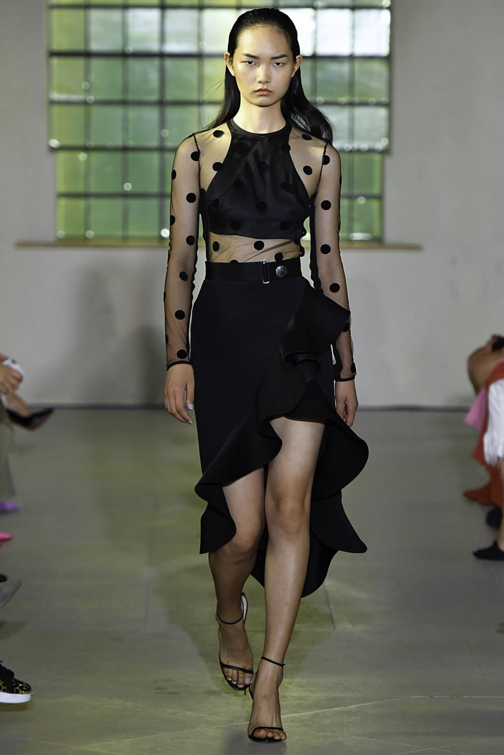 Fashion Week London Spring/Summer 2019 look 19 from the David Koma collection womenswear