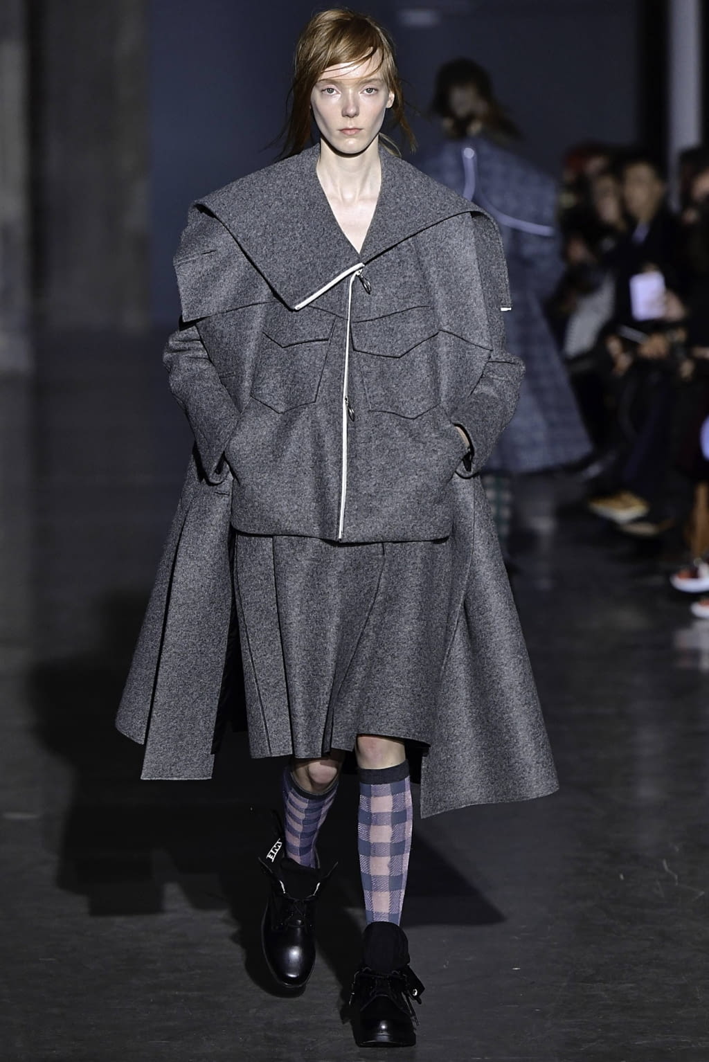 Fashion Week Paris Fall/Winter 2019 look 2 from the Dawei collection 女装