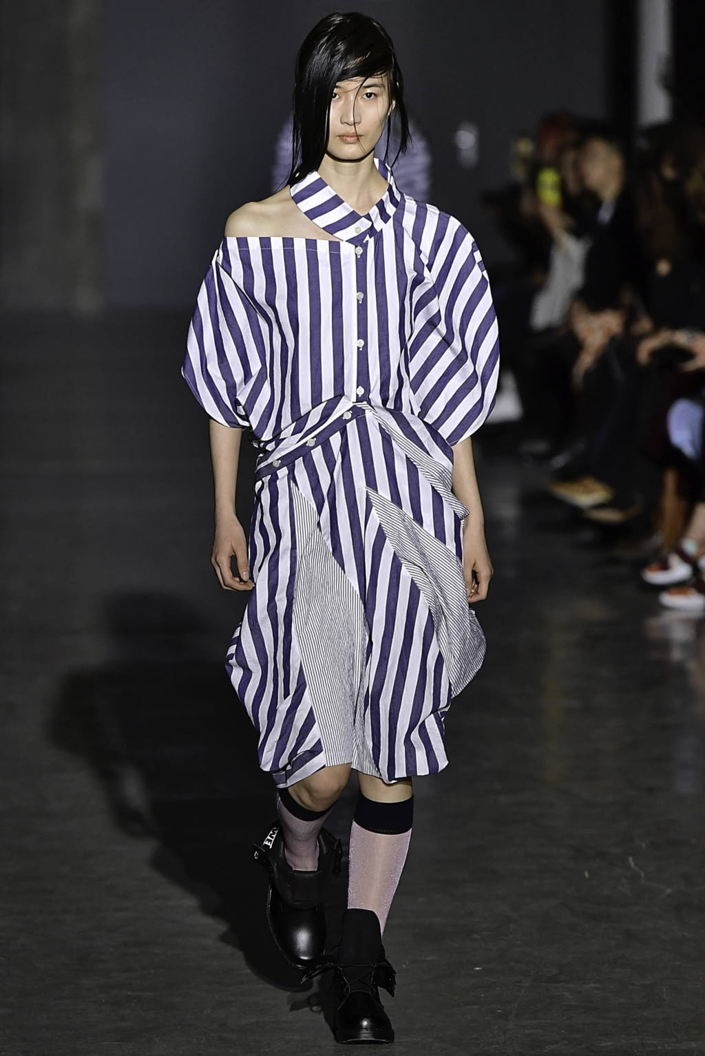 Fashion Week Paris Fall/Winter 2019 look 7 from the Dawei collection 女装