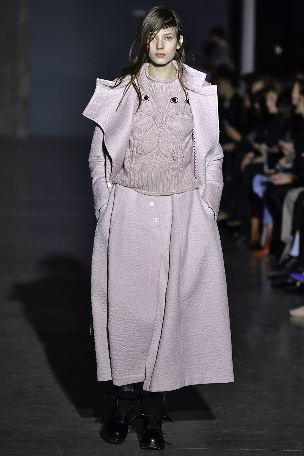 Fashion Week Paris Fall/Winter 2019 look 22 from the Dawei collection womenswear