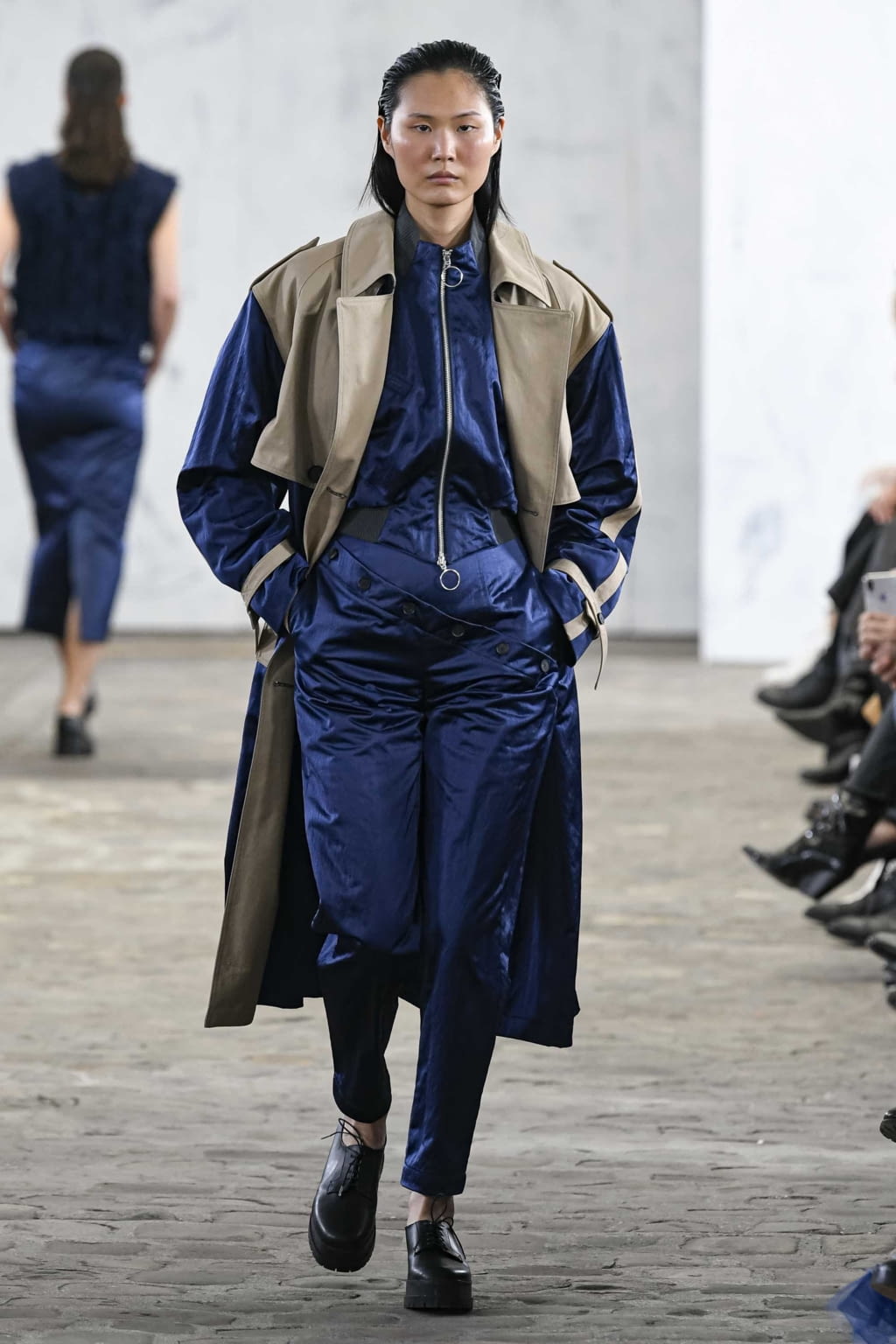 Fashion Week Paris Fall/Winter 2020 look 11 from the Dawei collection womenswear