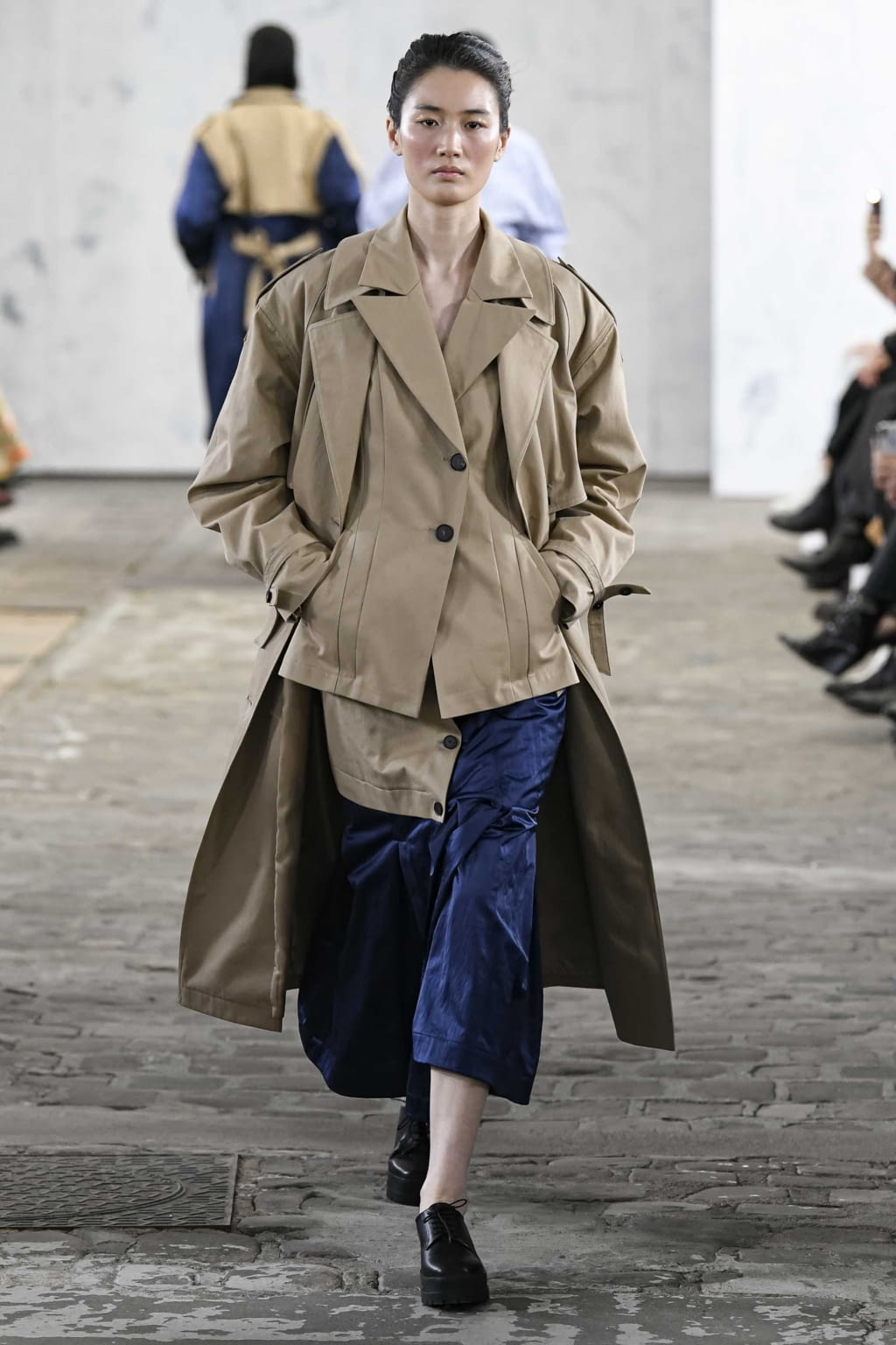 Fashion Week Paris Fall/Winter 2020 look 12 de la collection Dawei womenswear