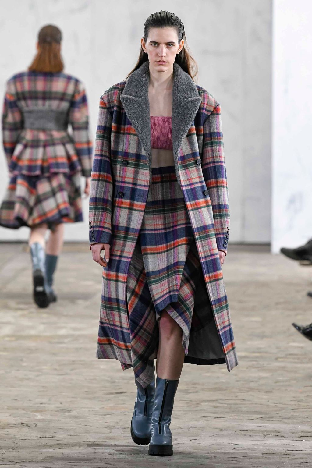 Fashion Week Paris Fall/Winter 2020 look 28 de la collection Dawei womenswear