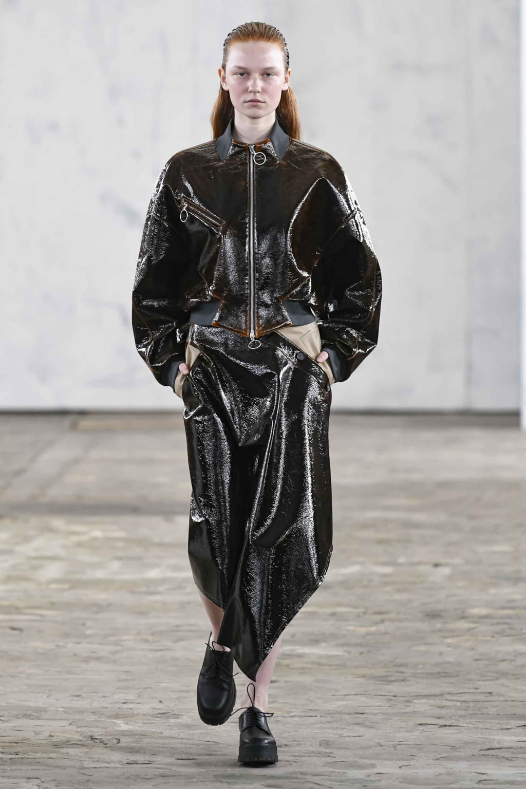 Fashion Week Paris Fall/Winter 2020 look 36 from the Dawei collection 女装