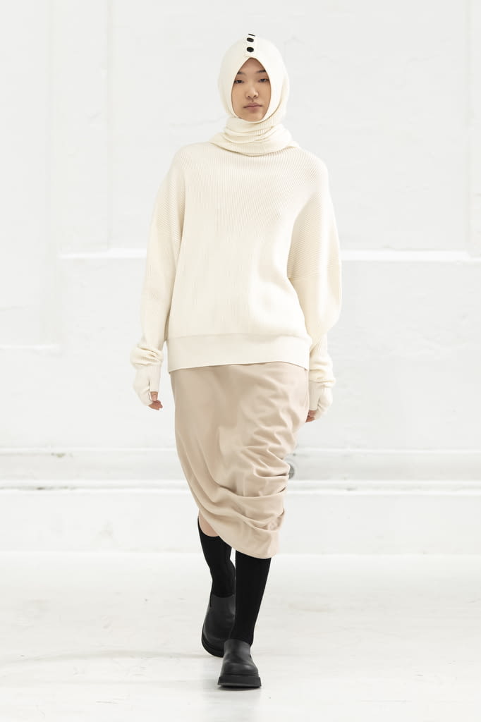 Fashion Week Paris Fall/Winter 2022 look 5 de la collection Dawei womenswear