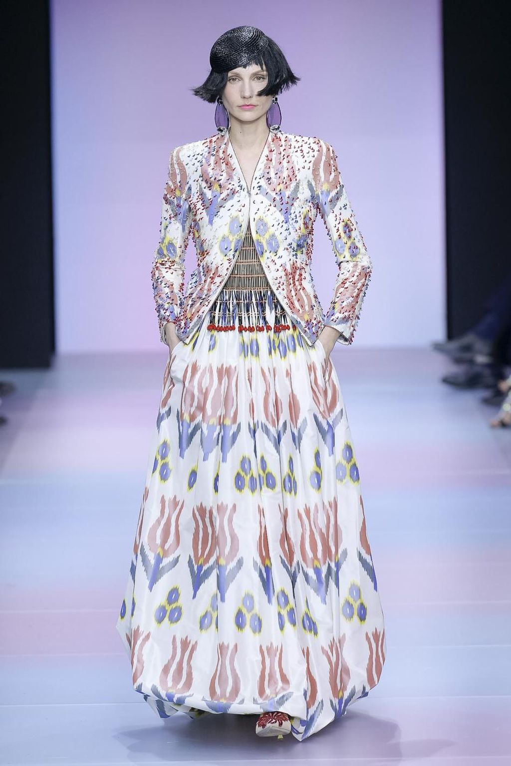 Fashion Week  Spring/Summer 2020 look 78 from the Giorgio Armani Privé collection couture